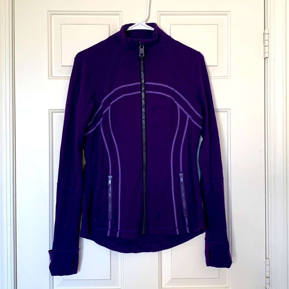 Purple Lululemon Define Jacket